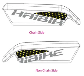 Dekor für eBike Motoren- & Batteriegehäuse