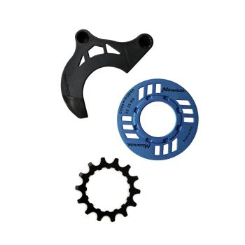 MIRANDA Kettenschutz-Set für E-Bike inkl. Kettenblatt 14 Zähne undKettenführung, blau (BDU2XX) MIRANDA Kettenschutz-Set für E-Bike inkl. Kettenblatt 14 Zähne undKettenführung, blau (BDU2XX)