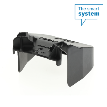 Abdeckkappe Halter kabelseitig, PowerTube (BBP38YY) horizontal,Inversentnahme nach oben, pivot