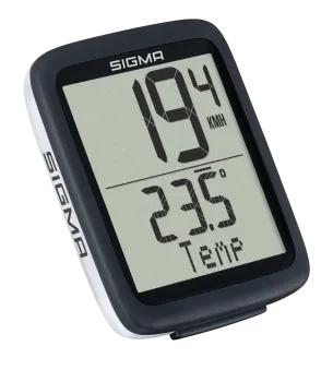 Sigma Fahrradcomputer BC 10.0 WR schwarz/weiß, kabelgebunden