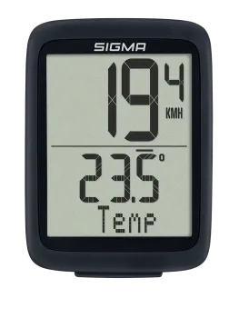 Sigma Fahrradcomputer BC 10.0 WL STS schwarz/weiß, kabellos