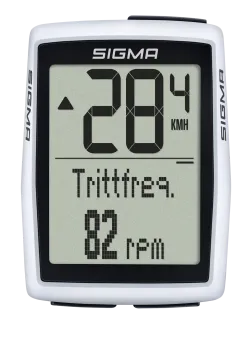 Sigma Fahrradcomputer BC 12.0 WL STS CAD weiß, kabellos