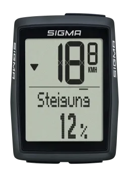 Sigma Fahrradcomputer BC 14.0 WL STS schwarz, kabellos
