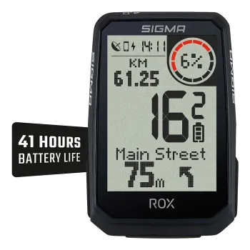Sigma Fahrradcomputer Rox 4.0 Endurance schwarz