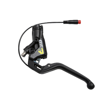 Bremsgriff MT7e HIGO-Schließer (NO), 4-Finger Aluminium-Hebel mit Kugelkopf