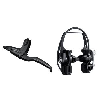 HS11 schwarz, 3-Finger-Hebel, mit EVO2 Anbau