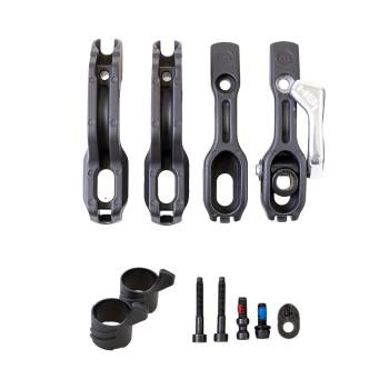 HSi-Adapter komplett für eine Bremse, schwarz