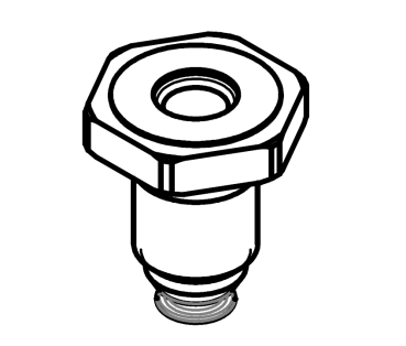 Hohlschraube CMe für 40° Leitungsabgang