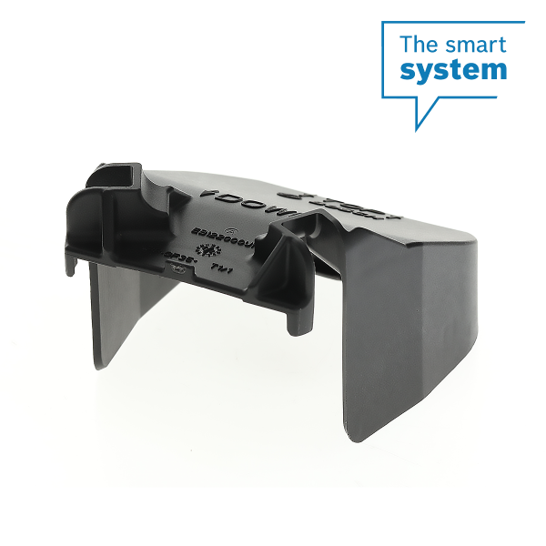 Abdeckkappe Halter kabelseitig, PowerTube (BBP38YY) horizontal,Inversentnahme nach oben, pivot