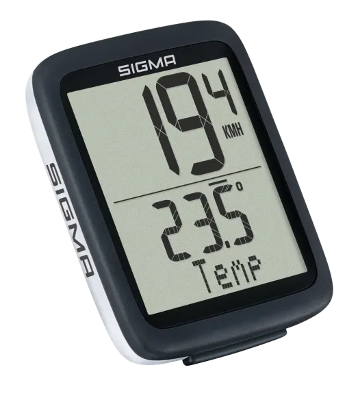 Sigma Fahrradcomputer BC 10.0 WR schwarz/weiß, kabelgebunden