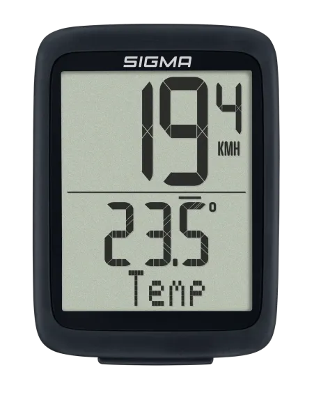 Sigma Fahrradcomputer BC 10.0 WL STS schwarz/weiß, kabellos