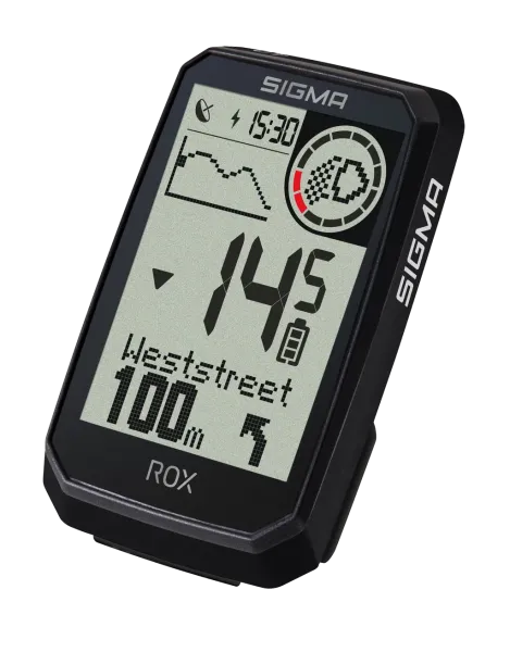 Sigma Fahrradcomputer Rox 4.0 Endurance schwarz