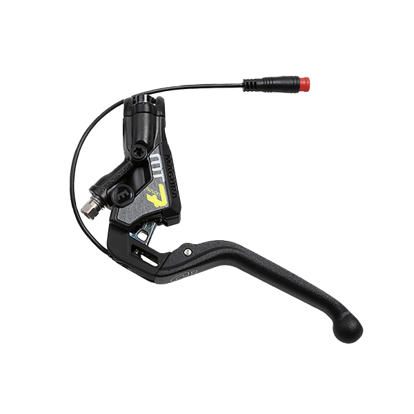 Bremsgriff MT7e HIGO-Schließer (NO), 4-Finger Aluminium-Hebel mit Kugelkopf