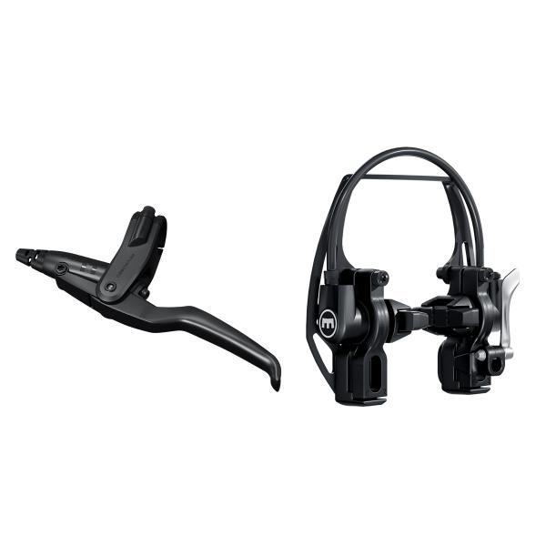 HS11 schwarz, 3-Finger-Hebel, mit EVO2 Anbau