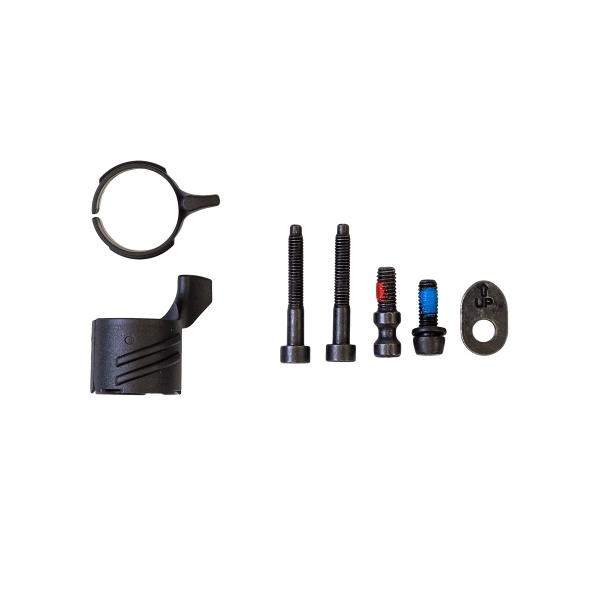 HSi-Adapter komplett für eine Bremse, schwarz