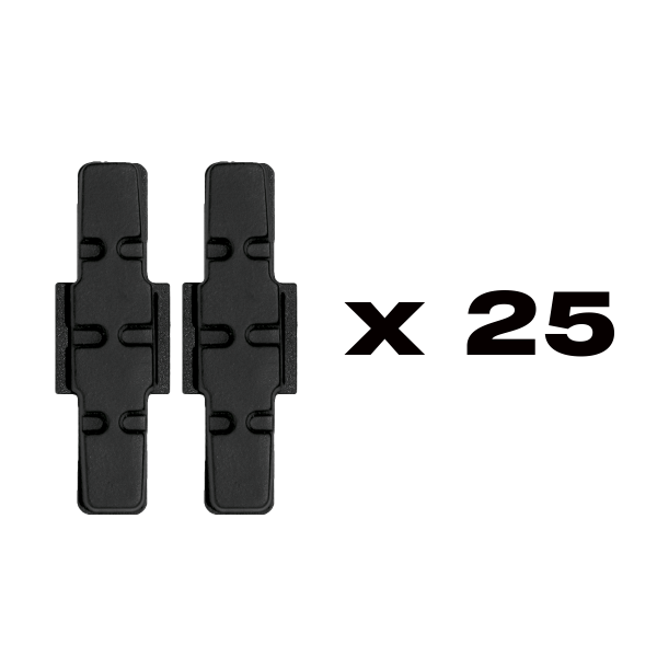 Bremsbelag schwarz (VE = 25 Sets)