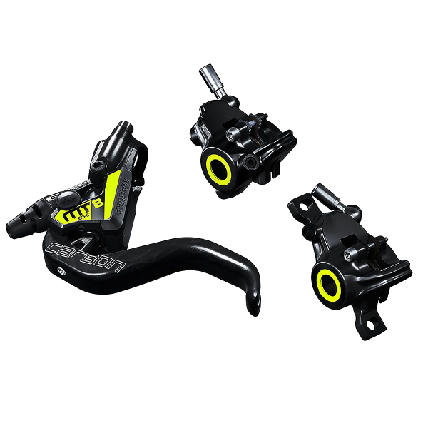 MT8 SL PM Flatmount Set, 1-Finger HC-Carbolay-Hebel