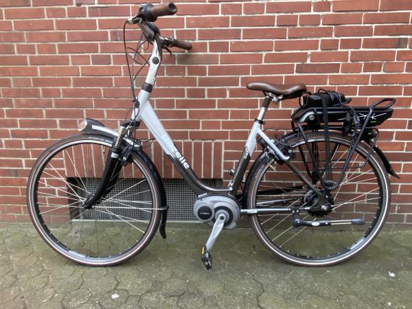 NUR 700km Gazelle Orange E-Bike Damen 49cm