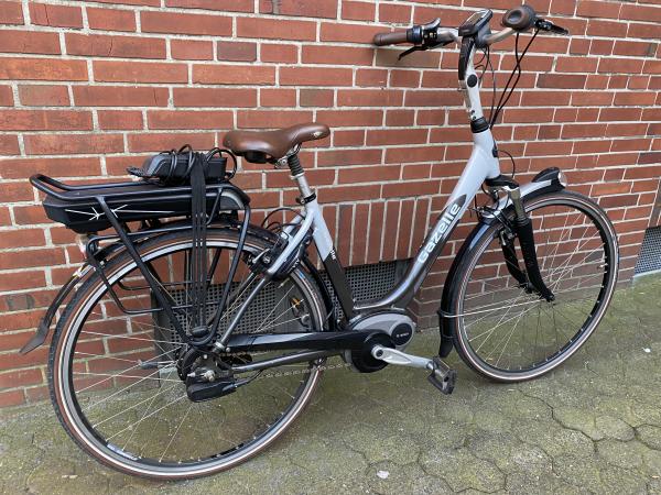 NUR 700km Gazelle Orange E-Bike Damen 49cm